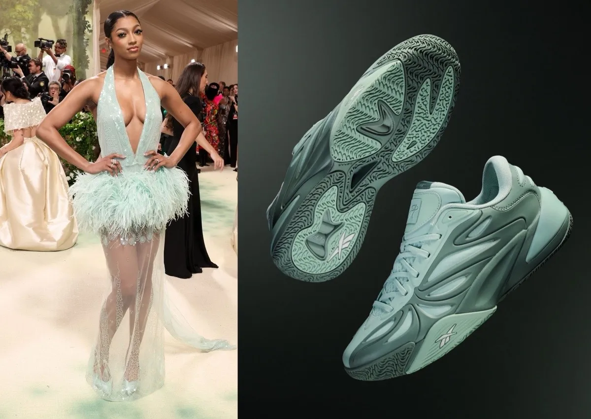 Reebok Angel Reese 1 “Green Gala” Inspired By Her Met Gala Look