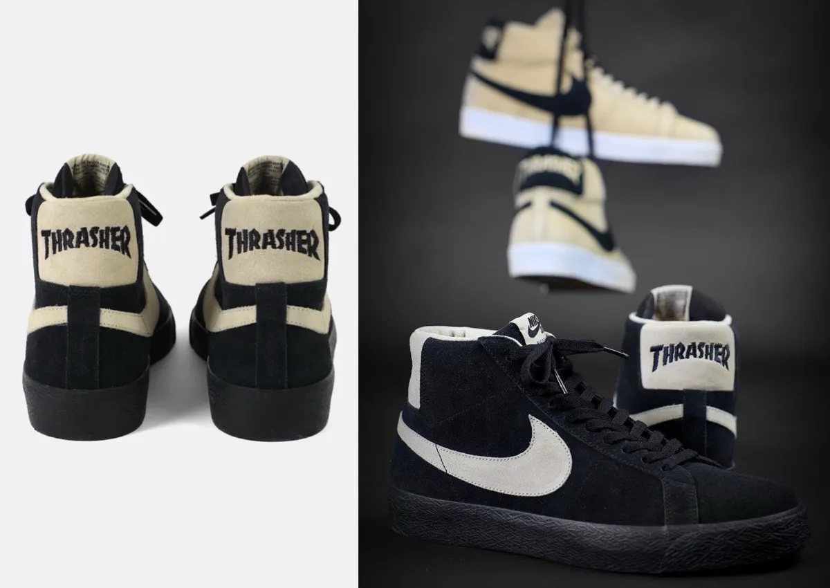 Thrasher x Nike SB Blazer Mid Celebrates 45th Anniversary