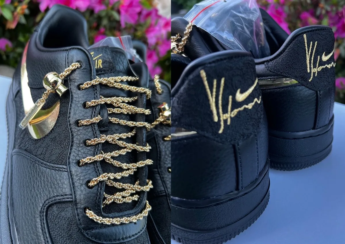 The Victor Solomon x Nike Air Force 1 “Trophies” Surfaces in Black