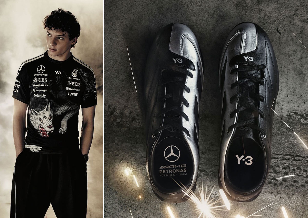 adidas Y-3 x Mercedes-AMG PETRONAS F1 Team Capsule Turns Motorsport Into Style