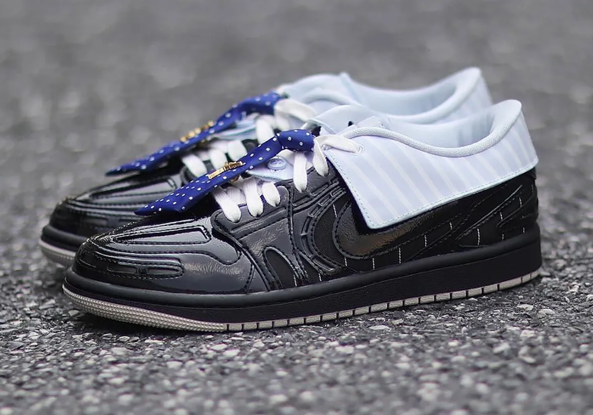 This Air Jordan 1 Low Actually Wears A Suit and Tie