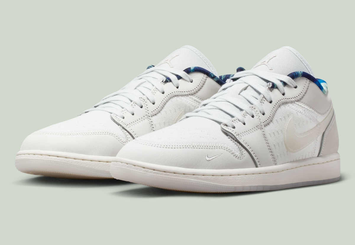 Air Jordan 1 Low SE “Summit White” Balances Soft Neutrals With Bold Detail