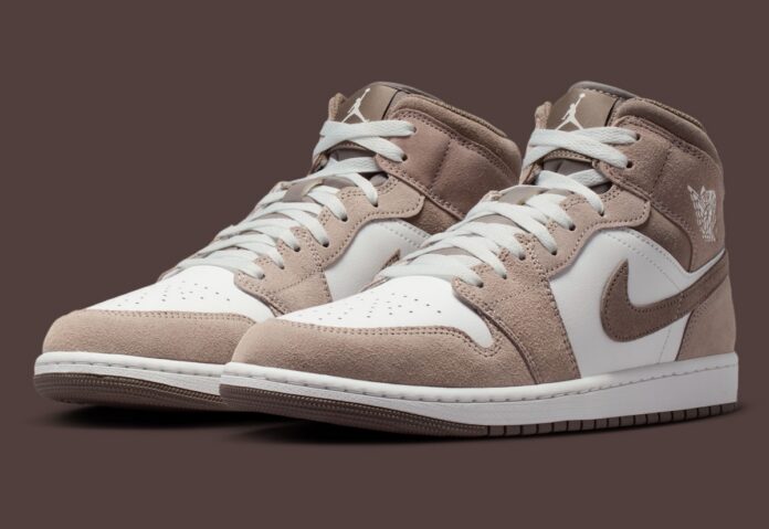 Air Jordan 1 Mid「Enigma Stone」がソフトスエードで登場
