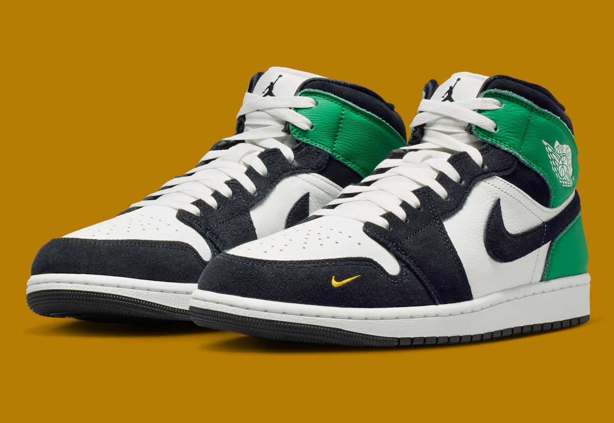 Air Jordan 1 Mid Gets A Lucky Green Twist For Spring 2026
