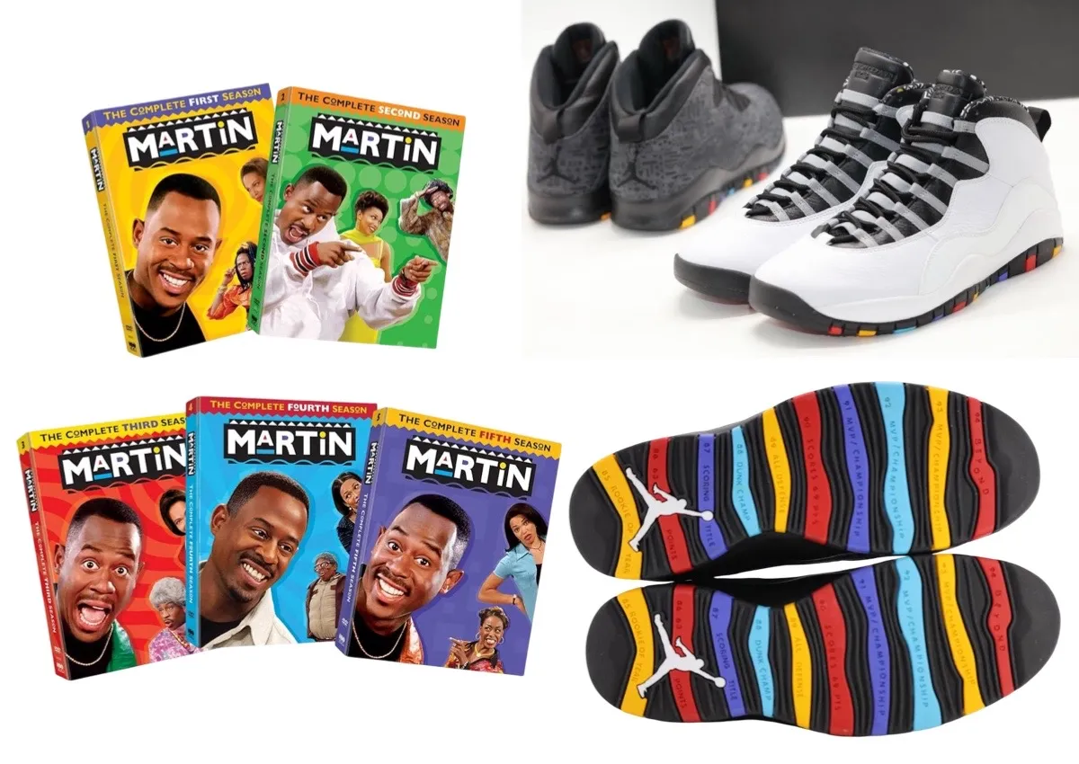Air Jordan 10 “Martin” Samples Reveal A Rare Sitcom-Inspired Design