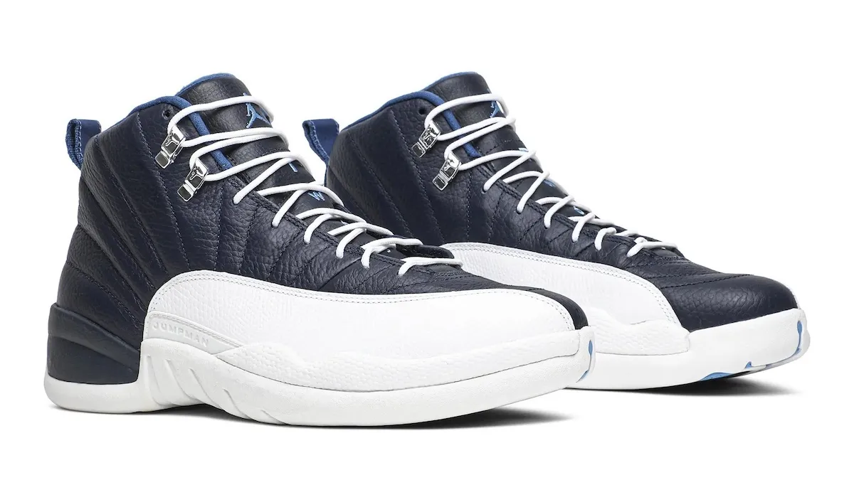 Air Jordan 12 Obsidian 2027 retro navy white