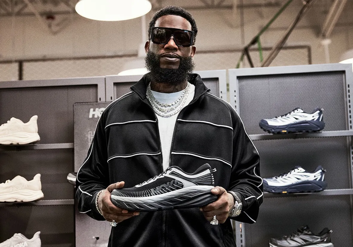 Gucci Mane Stars in HOKA Bondi 7 Campaign With Foot Locker