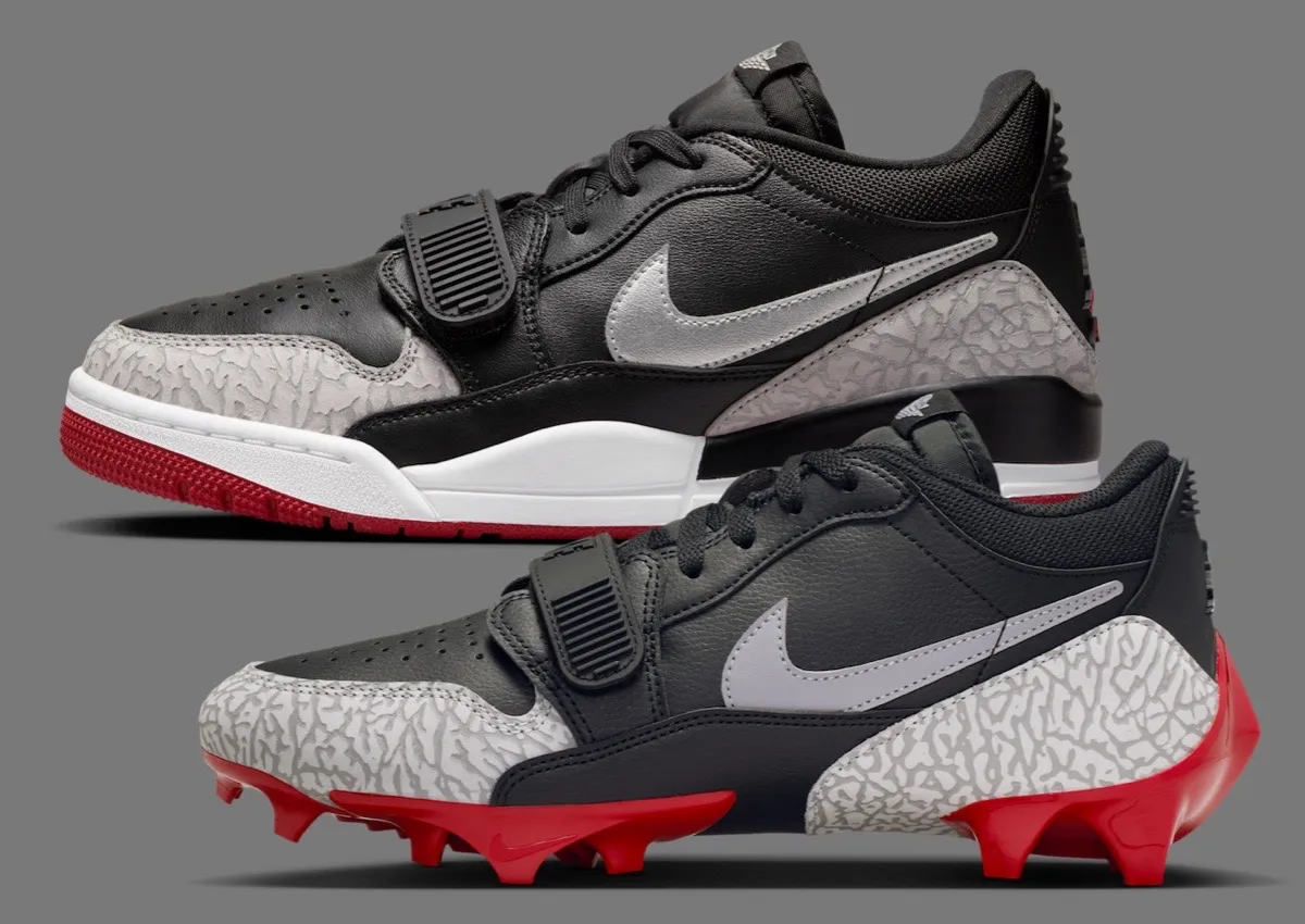 Jordan Legacy 312 Low “Bred” Releasing As Football Cleat