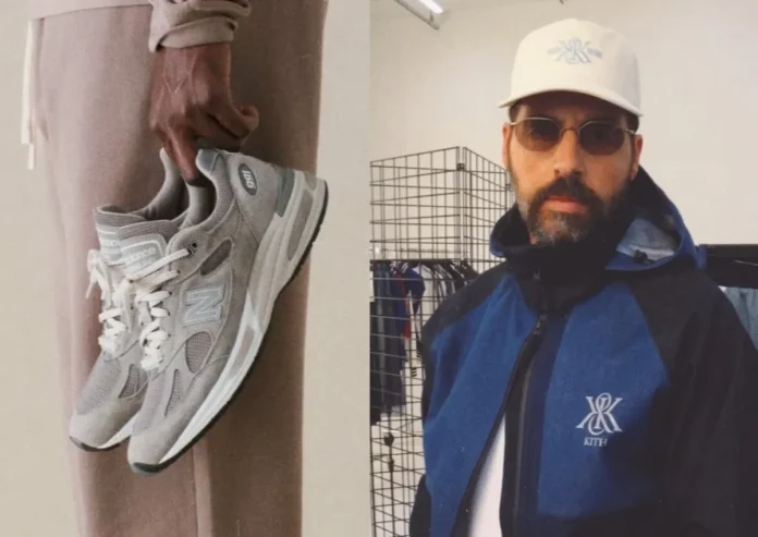 Kith x New Balance 991v2 "Moonrock" Ronnie Fiegがティーズ