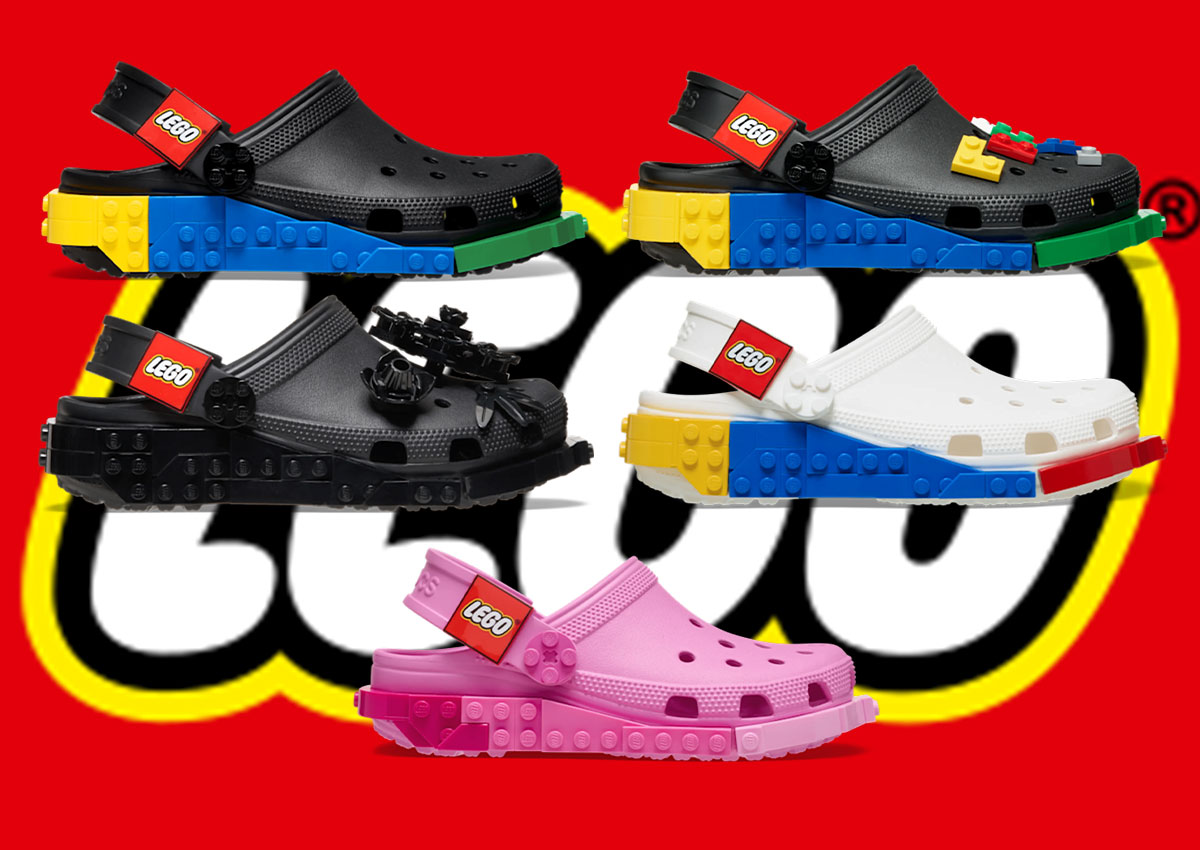 LEGO x Crocs Classic Clogs Collection Releases March 19th