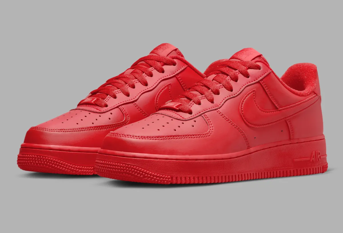 Nike Brings Back The Air Force 1 Low “Triple Red” For Summer 2026