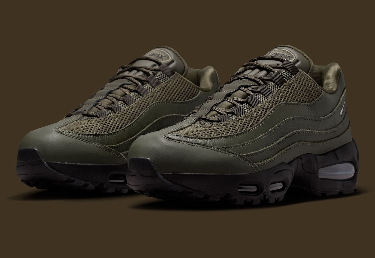 Nike Air Max 95 “Cargo Khaki” Surfaces in Rugged Olive Layers