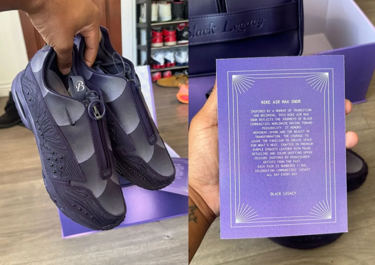 Nike Air Max SNDR “Black Legacy” Limited To 365 Pairs