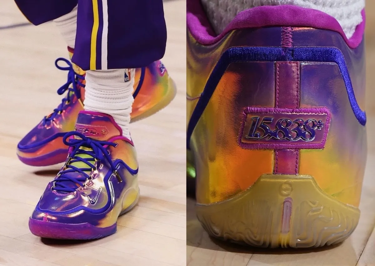 Nike LeBron 23 “15,838” PE Celebrates LeBron’s NBA Field Goal Record