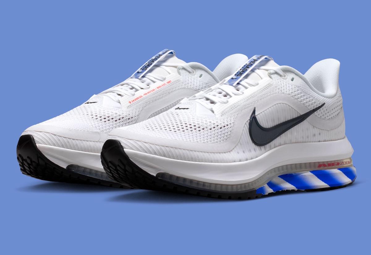 Nike Pegasus Premium CM “White/Racer Blue” Arrives With A Striking Sole Design