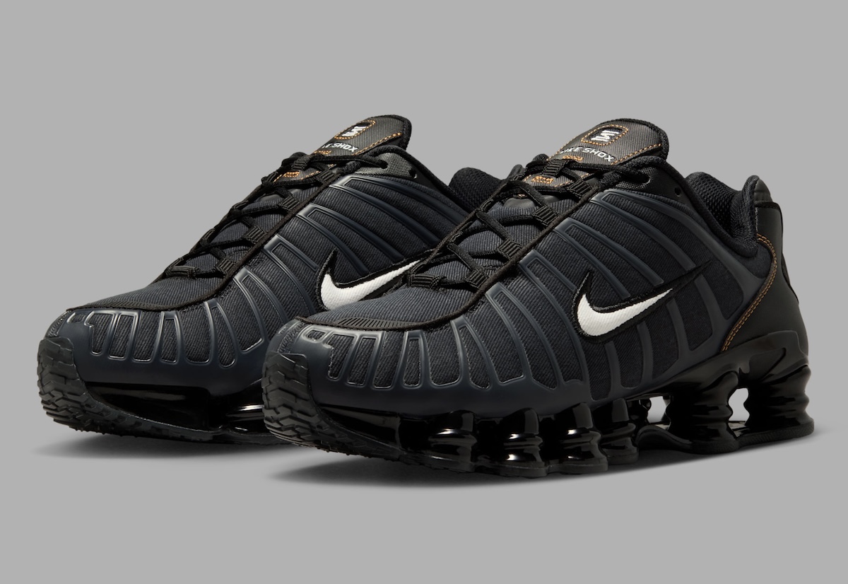 Nike Shox TL Goes Stealthy in “Black” and “Anthracite”