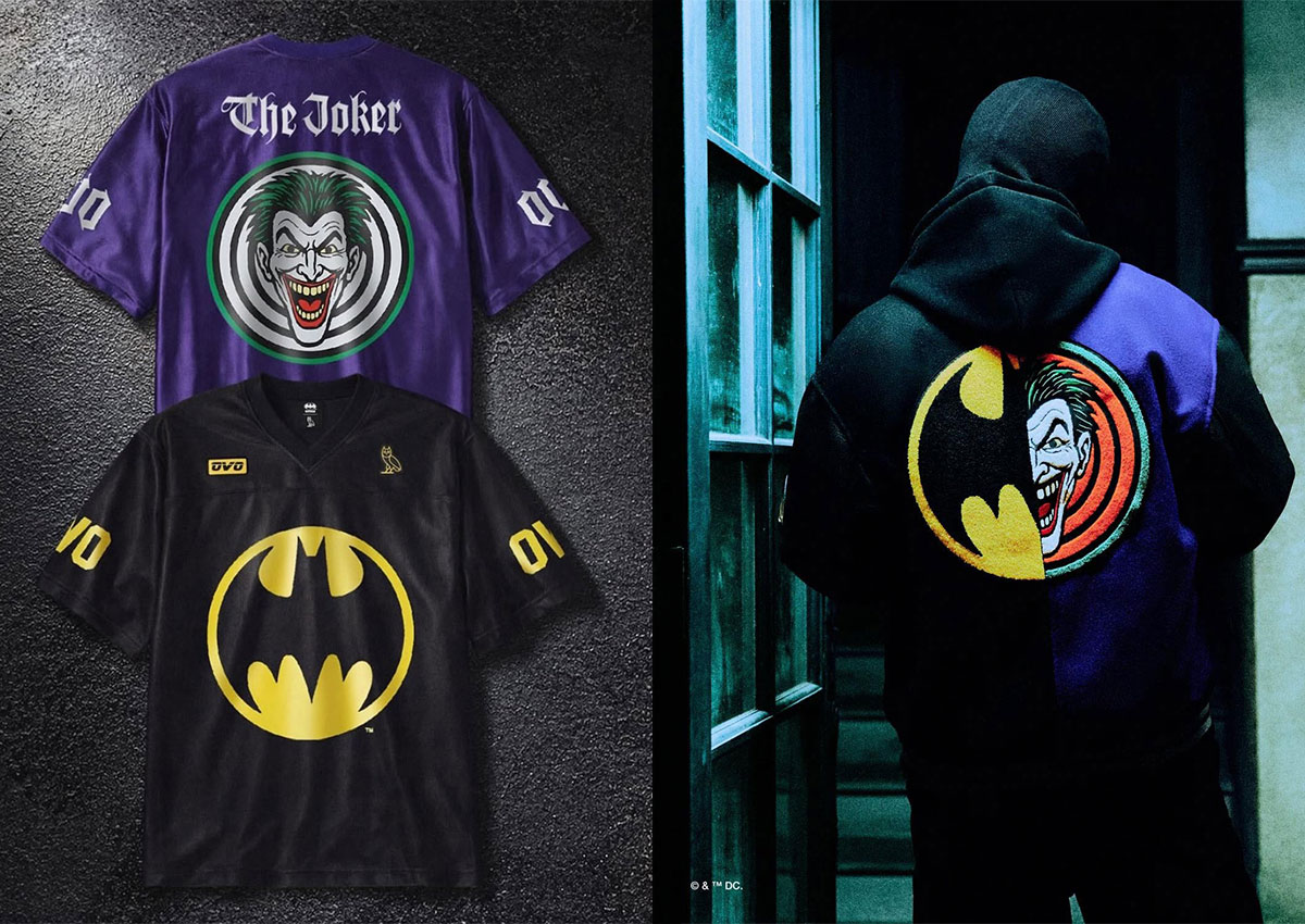 OVO Brings Batman and The Joker Together For A New DC Streetwear Capsule