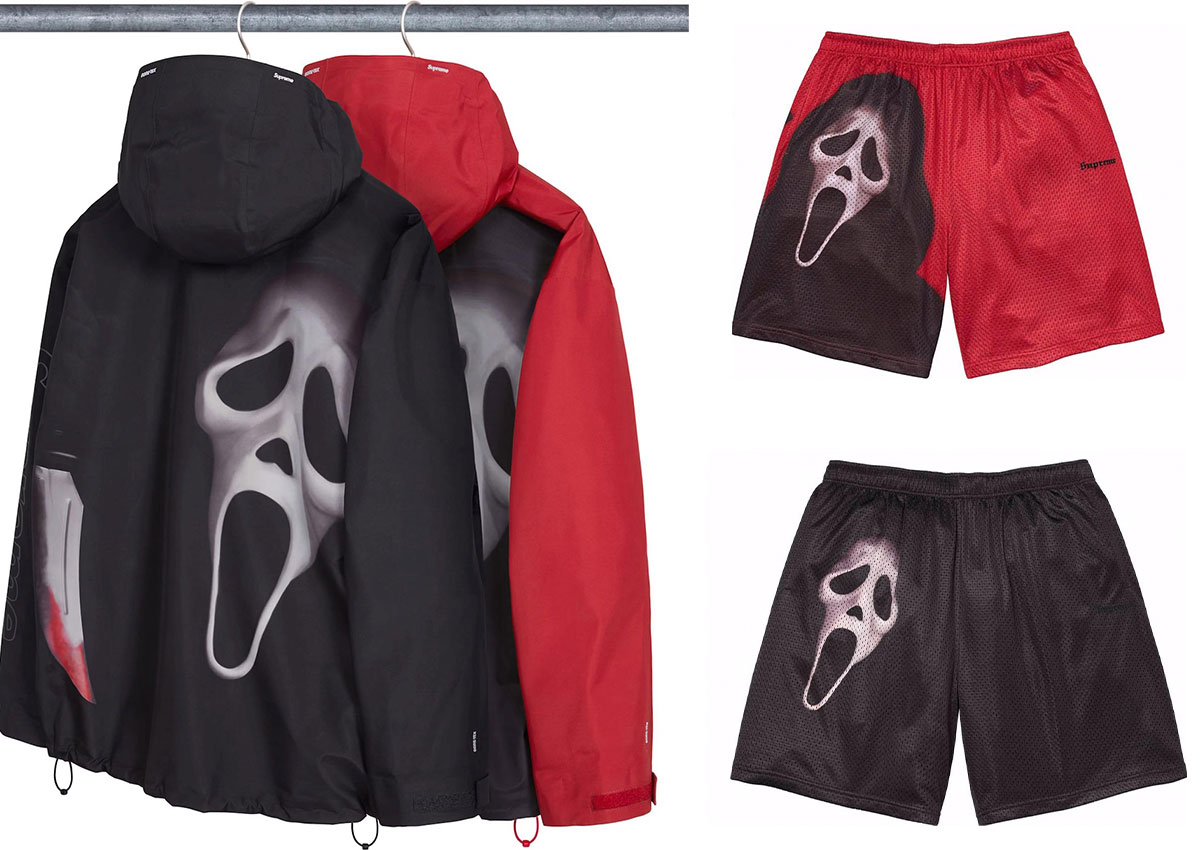 Supreme x Ghostface Collection Releases March 26th