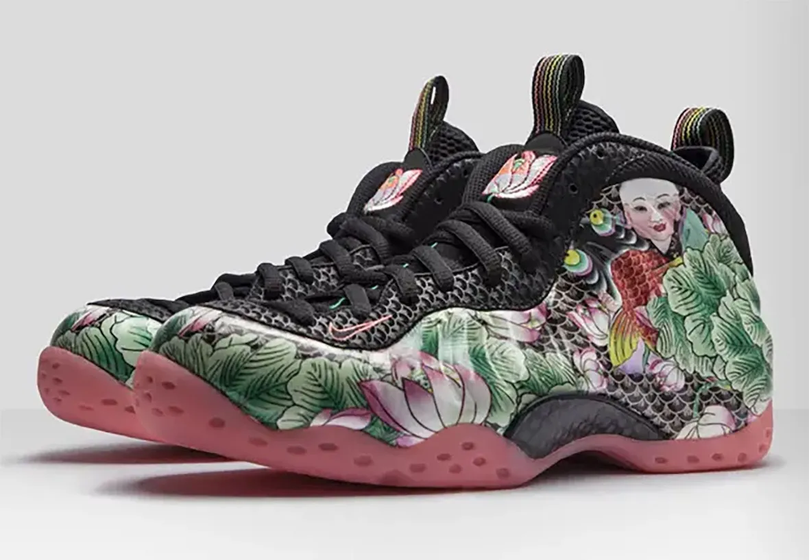 The original Tianjin Nike Air Foamposite One from 2015