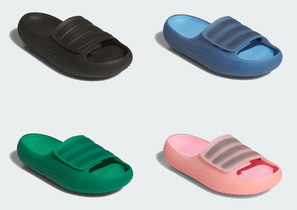 adidas Adislide Enters The Slide Market With A Comfort-First Design