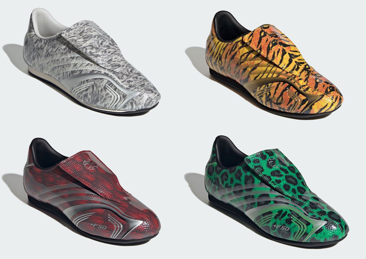 adidas Taekwondo F50 “Beast” Pack Revives Archive Football Style With Tiger, Wolf, Dragon, and Cheetah Looks