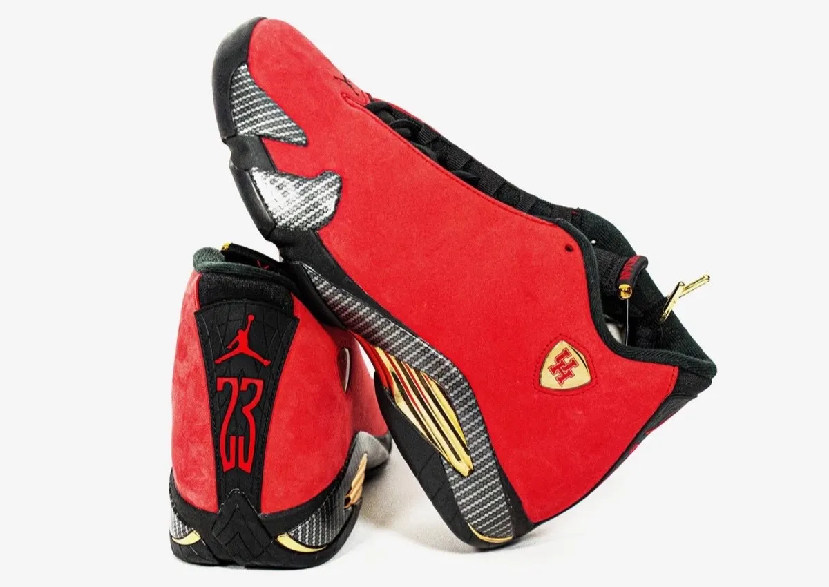 University of Houston’s Air Jordan 14 PE Honors The “Ferrari” Look
