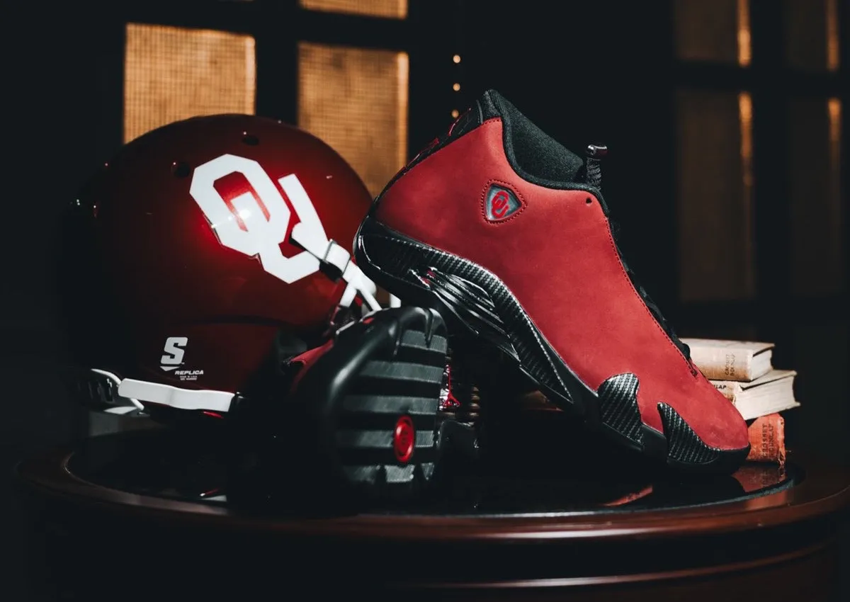 Oklahoma Sooners Receives Rare Air Jordan 14 PE