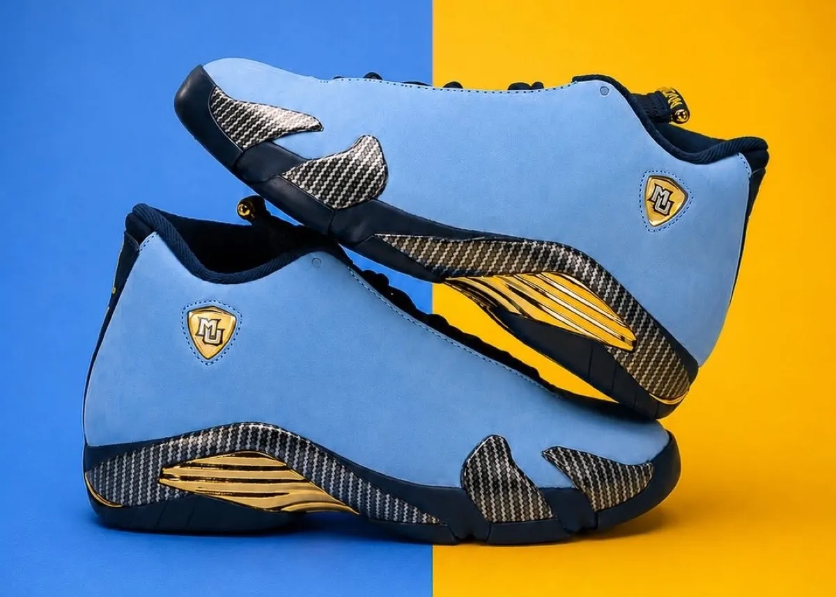 Detailed Look At The Air Jordan 14 “Marquette” PE