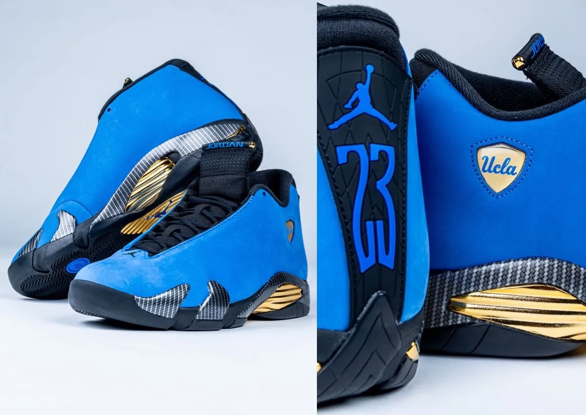 UCLA Air Jordan 14 PE Might Be The Best College Pair Yet