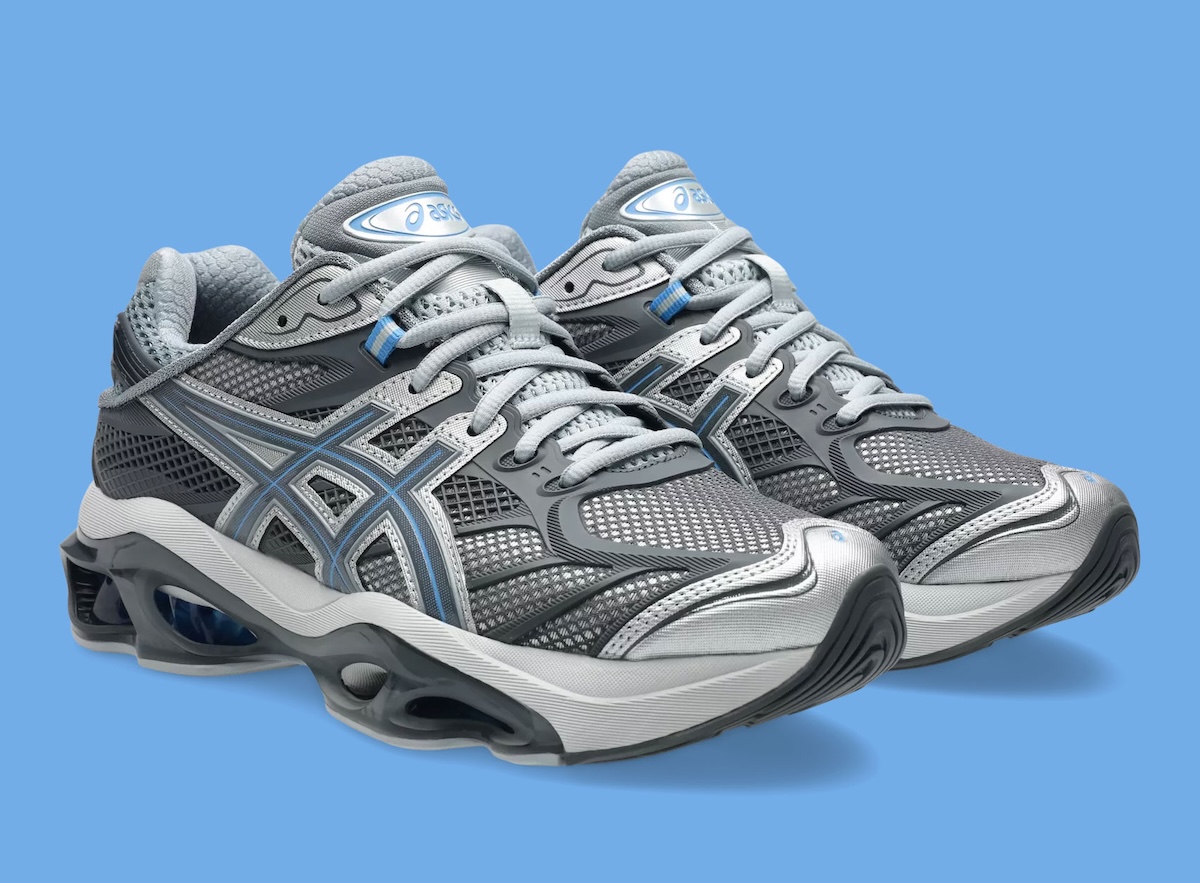 Asics Gel-Kinetic 2.0 “Pure Silver/Blue Coast” Releases April 10th