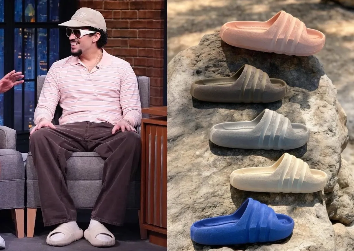 Bad Bunny x adidas Stone Slides Debut Summer 2026