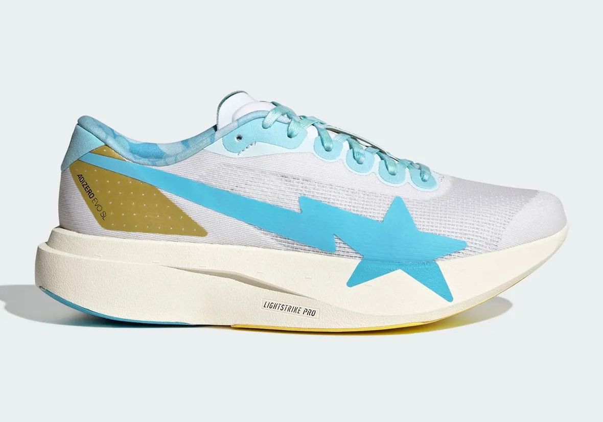 BAPE × adidas Adizero EVO SL