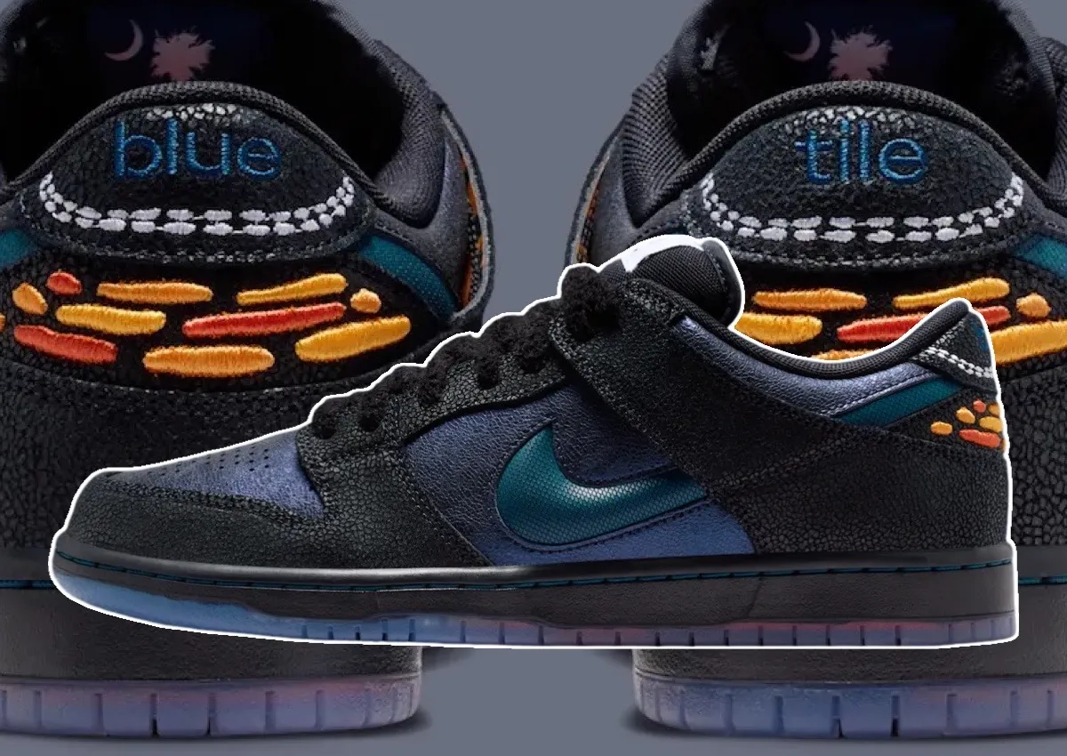 Bluetile x Nike SB Dunk Low “Monarch Butterfly” Releases May 12th
