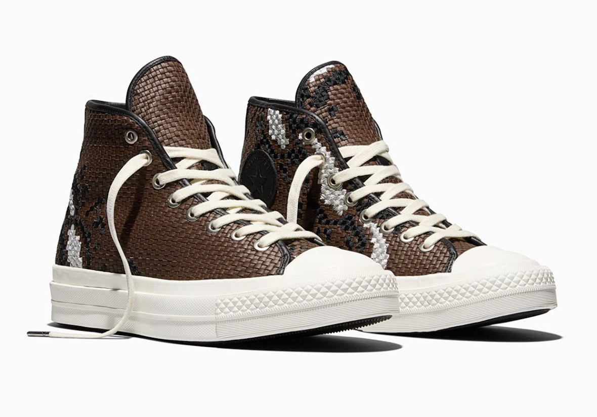 Converse Rebuilds The First String Chuck Taylor With Italian Woven Leather