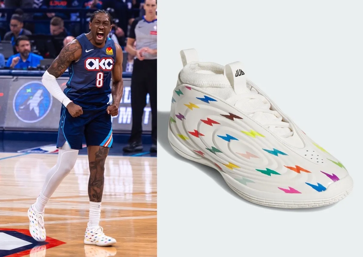 Jalen Williams x adidas Harden Vol. 10 “Thunderbolt” PE Releases May 1st