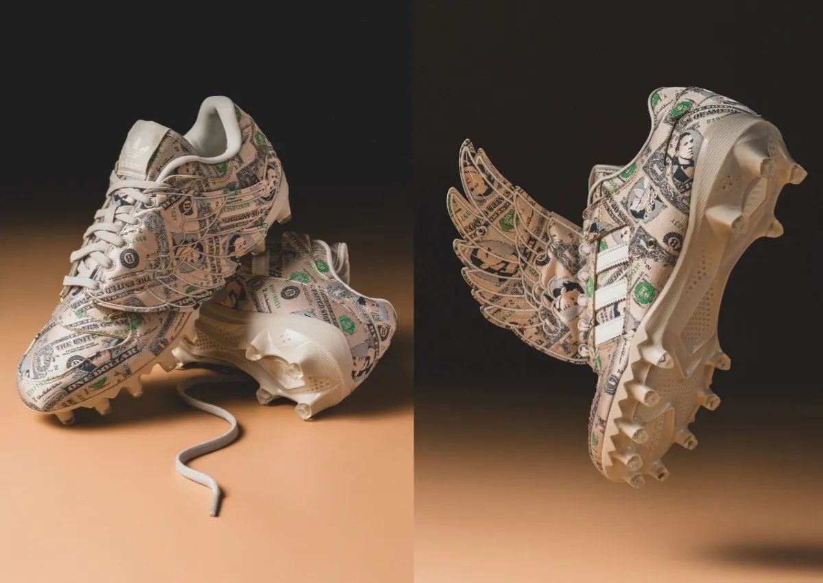 adidas Turns Jeremy Scott’s “Money Wings” Forum Into Football Cleats