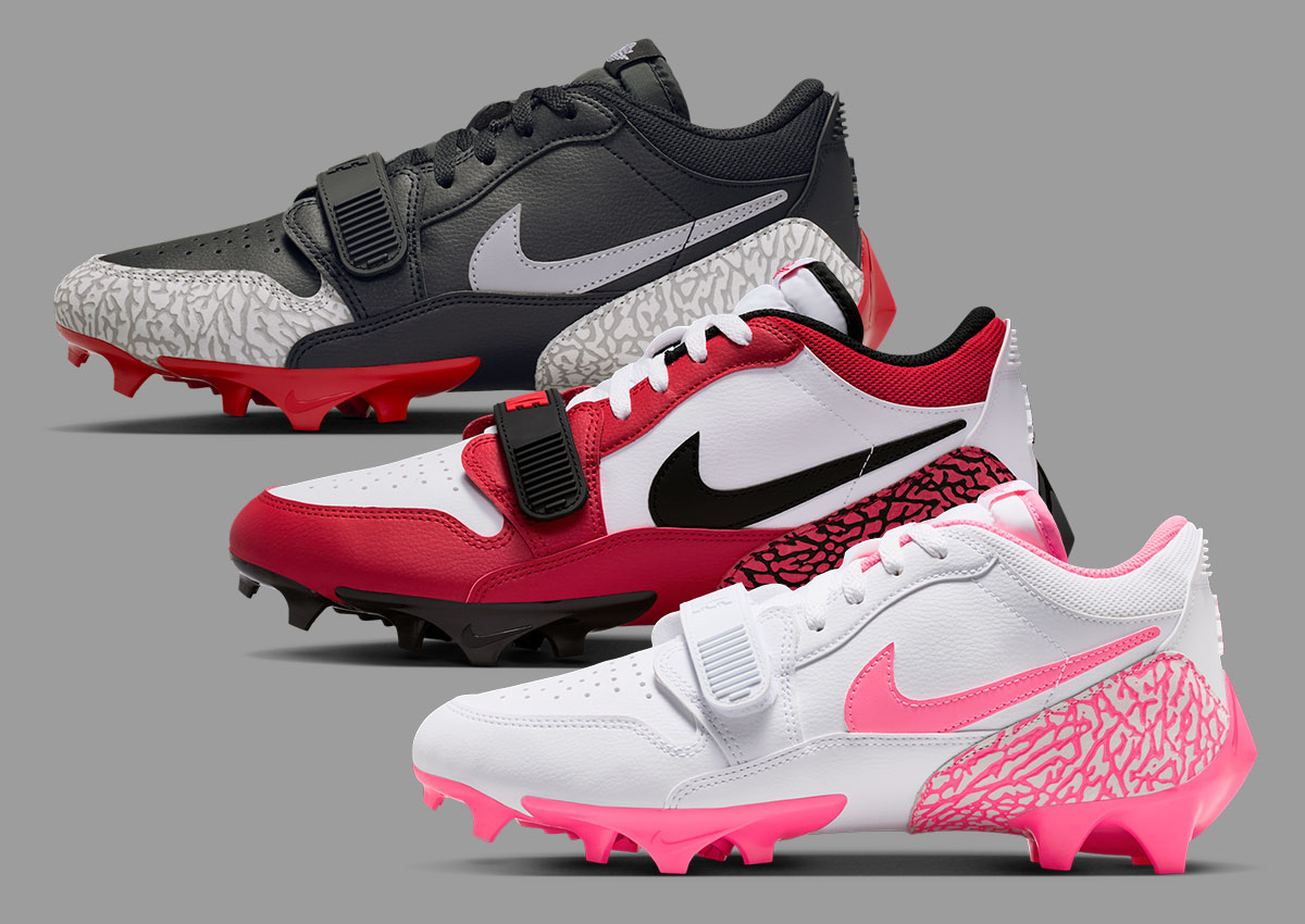 Jordan Legacy 312 Low TD Football Cleats Delivers Three Field-Ready Colorways