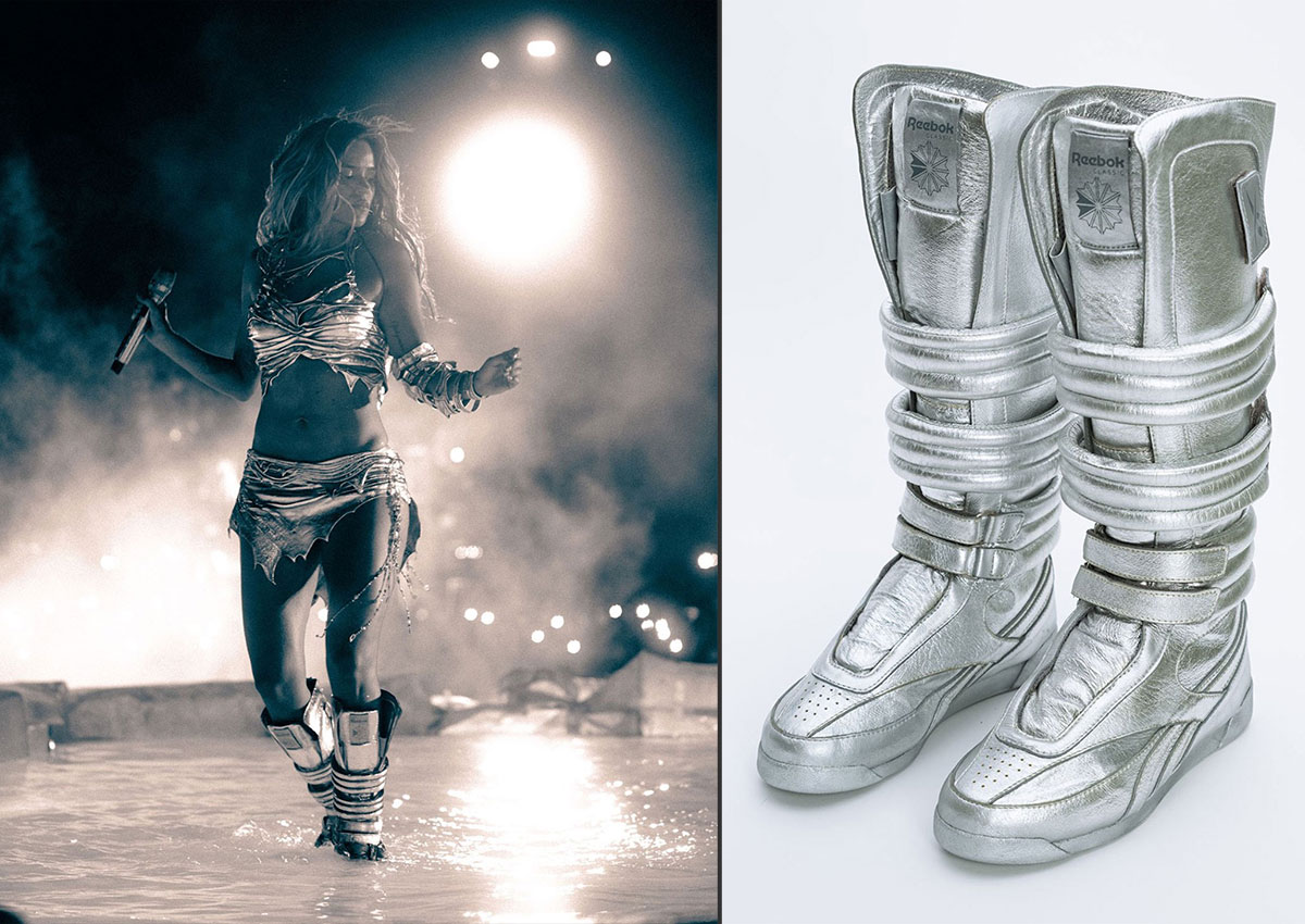 Karol G’s Exclusive Reebok Freestyle High Boot Steals The Show At Coachella