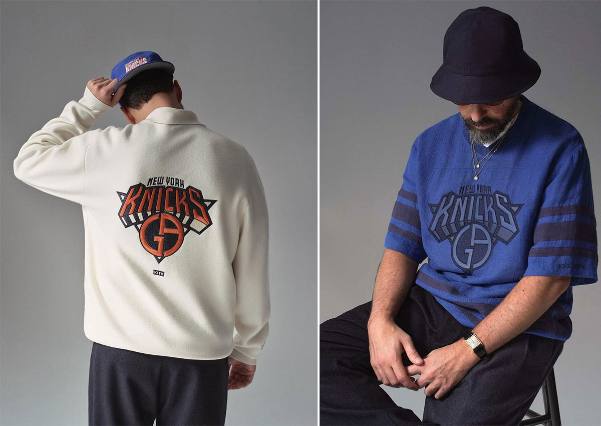 Kith And Giorgio Armani Link With The New York Knicks For A 2026 Playoffs Collection