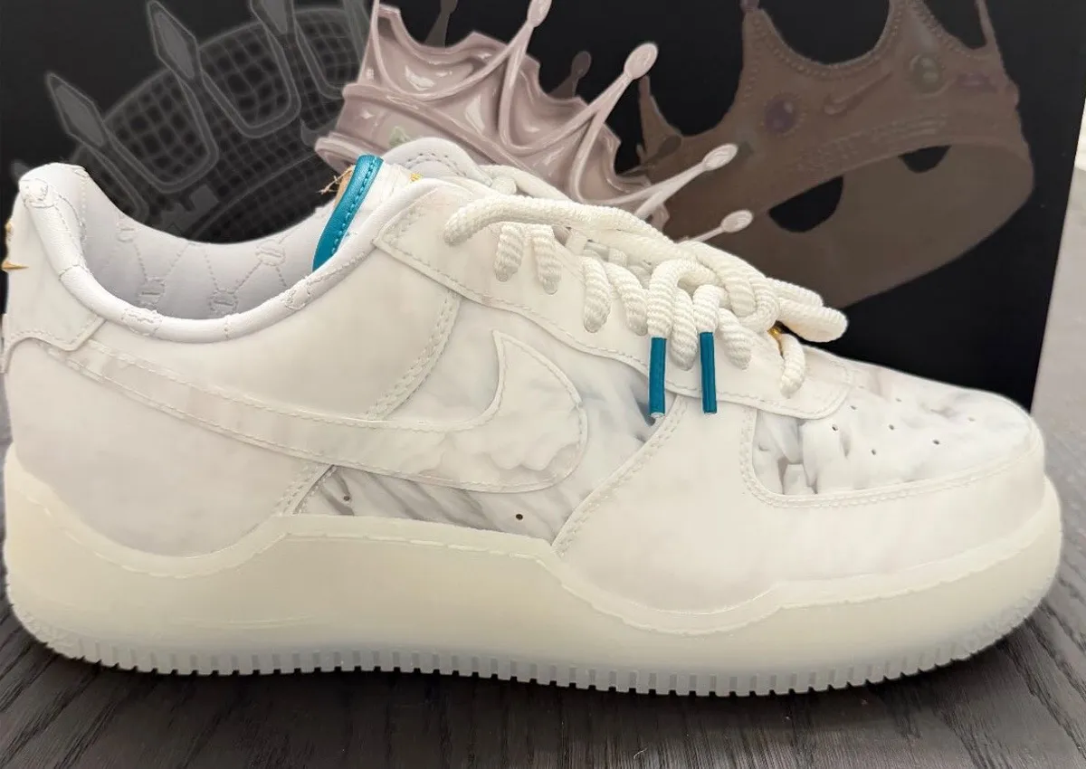 LeBron James’ Next Nike Air Force 1 Low Goes Full Marble