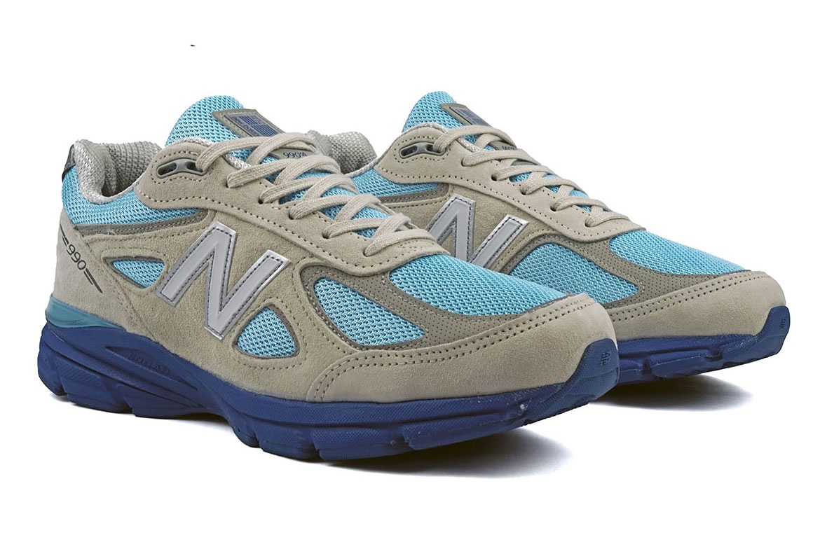 New Balance 990v4 “Moonbeam” Comes With A Mix Of Blue Tones