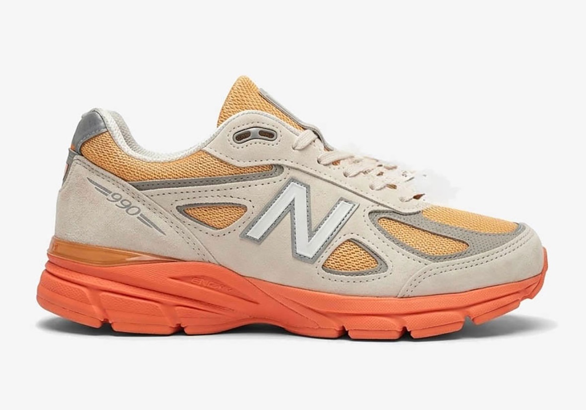 New Balance 990v4 “Tangerine” Comes In A Fresh Summer-Ready Colorway