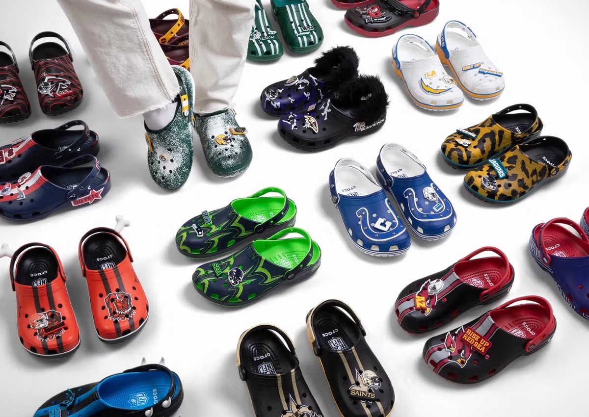 NFL x Crocs Classic Clog Spring 2026 Collection Releases April 14th