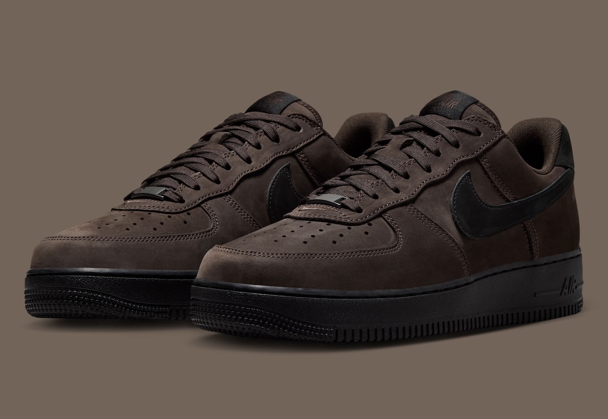 Nike Air Force 1 Low Retro Gets A Rich “Black Tea” Look