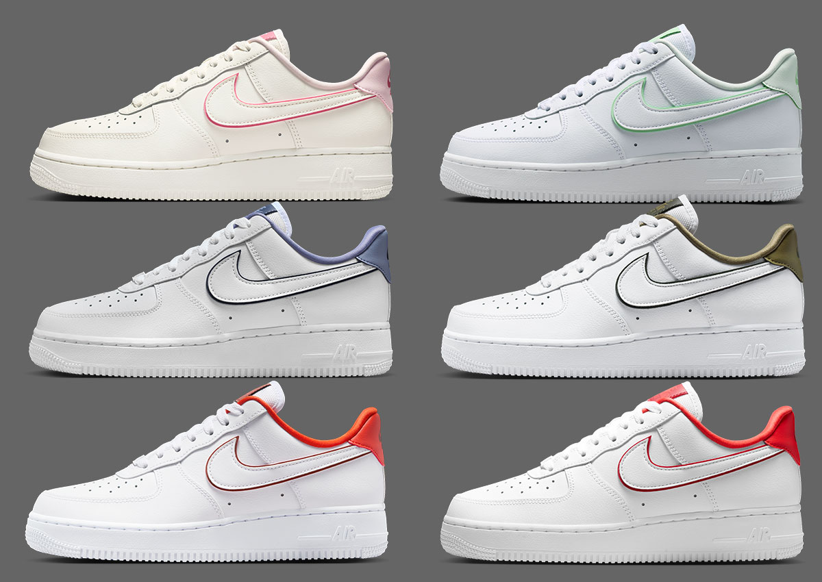 Nike Air Force 1 Low “Two Tone” Pack Is Built For Easy Summer Rotation