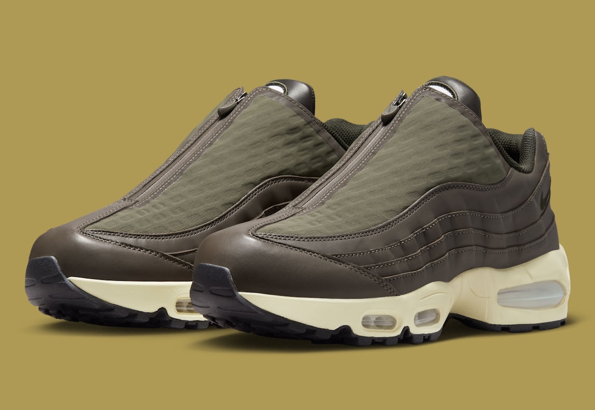 Nike Air Max 95 “Medium Olive” Updates The Classic With A Zip-Front Build