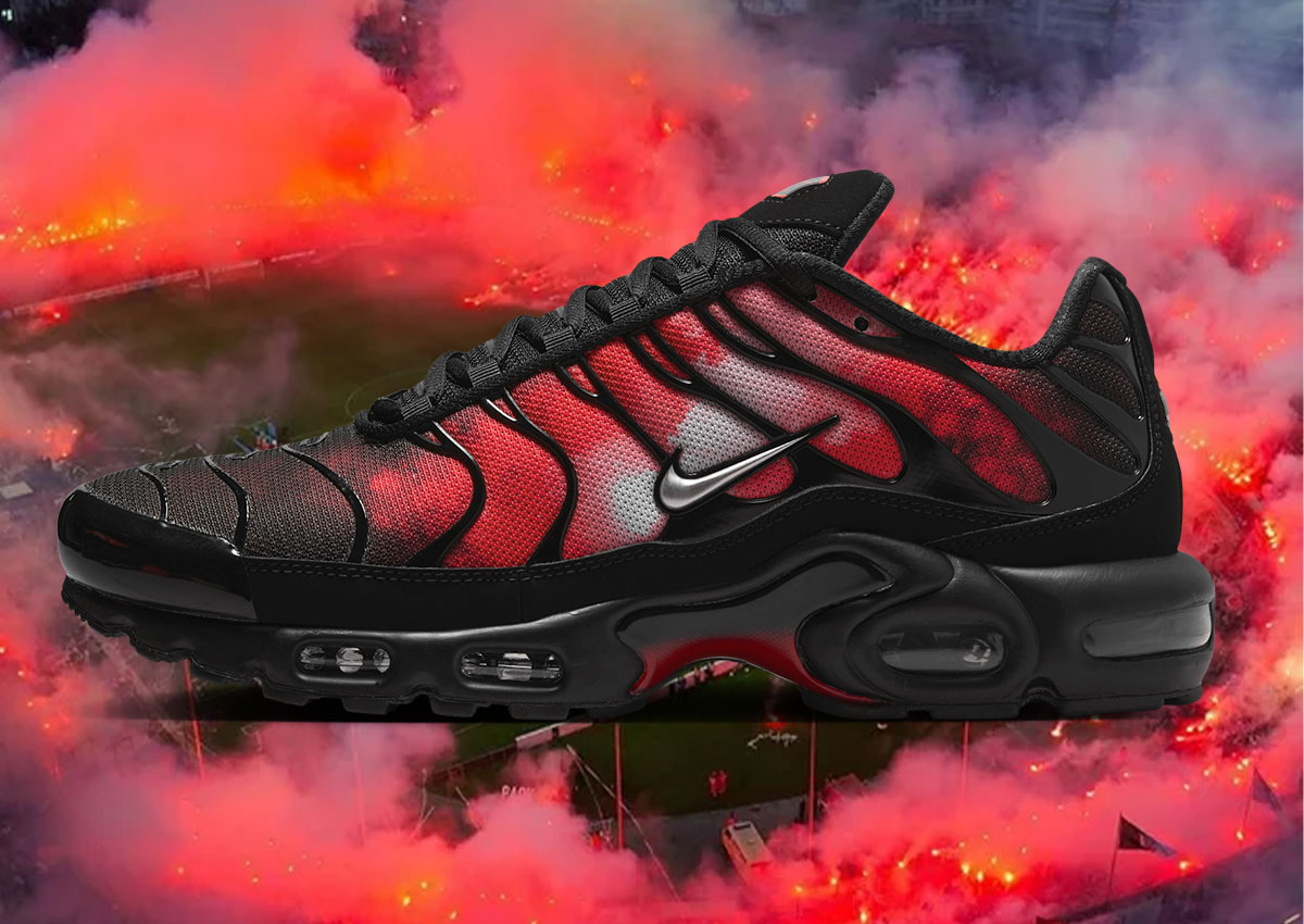 Nike Air Max Plus “Flairemax” Channels Soccer Chaos For Summer 2026