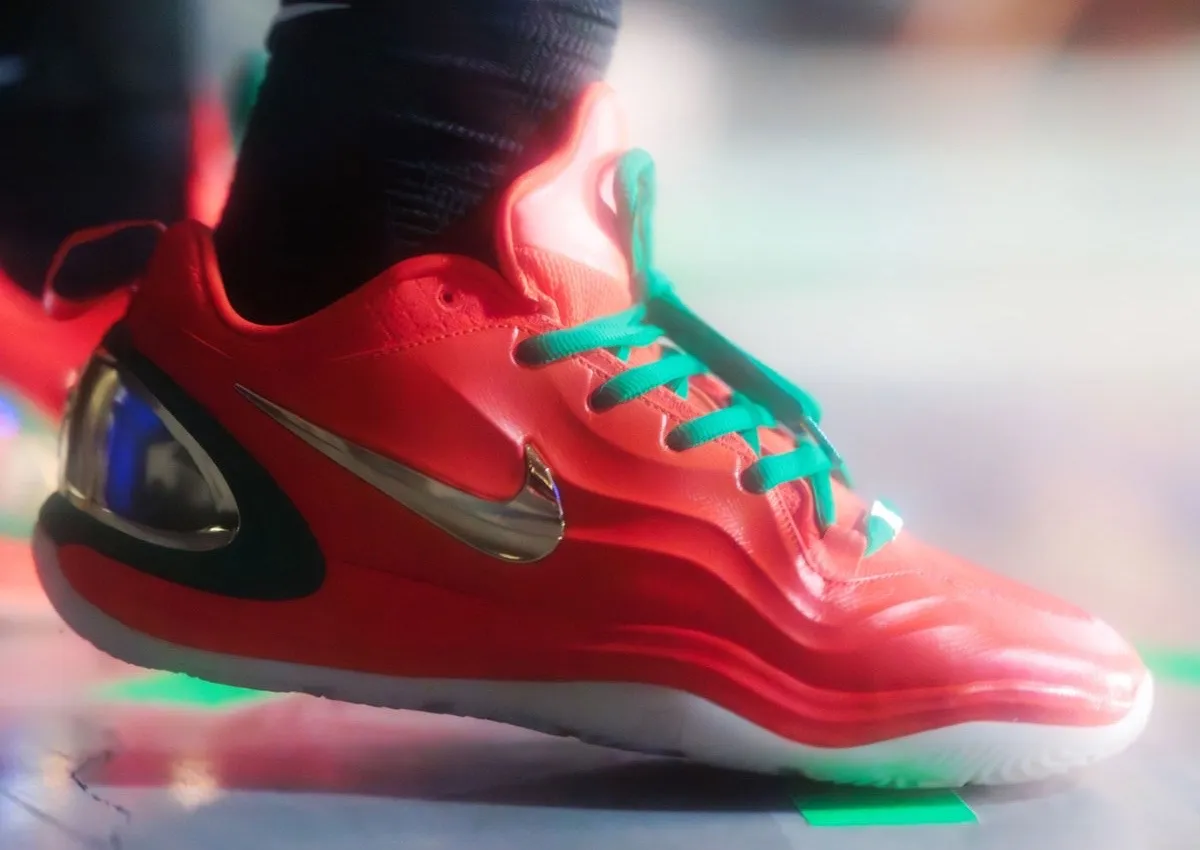 A’ja Wilson Debuts Nike A’Two “Red Roses” For Media Day