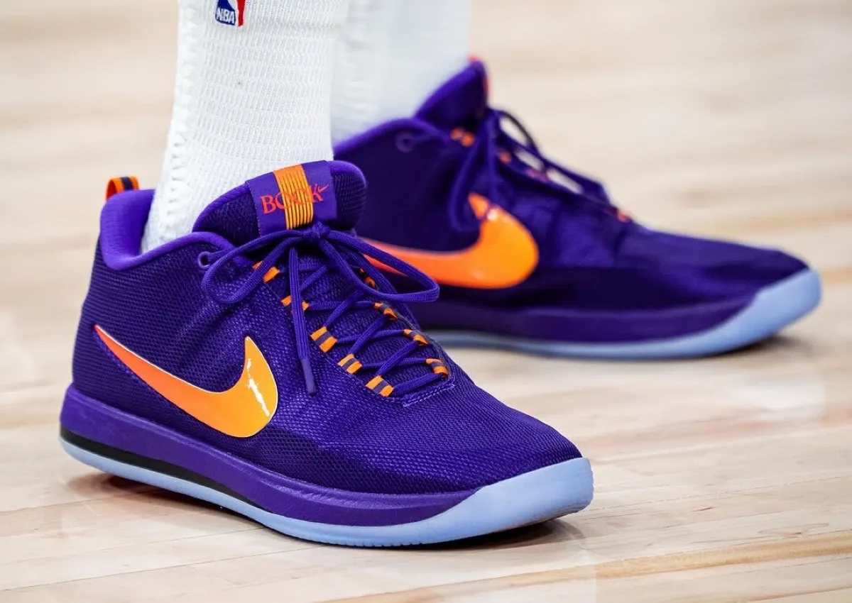Devin Booker Unveils Nike Book 2 “Sunburst” PE During Play-In