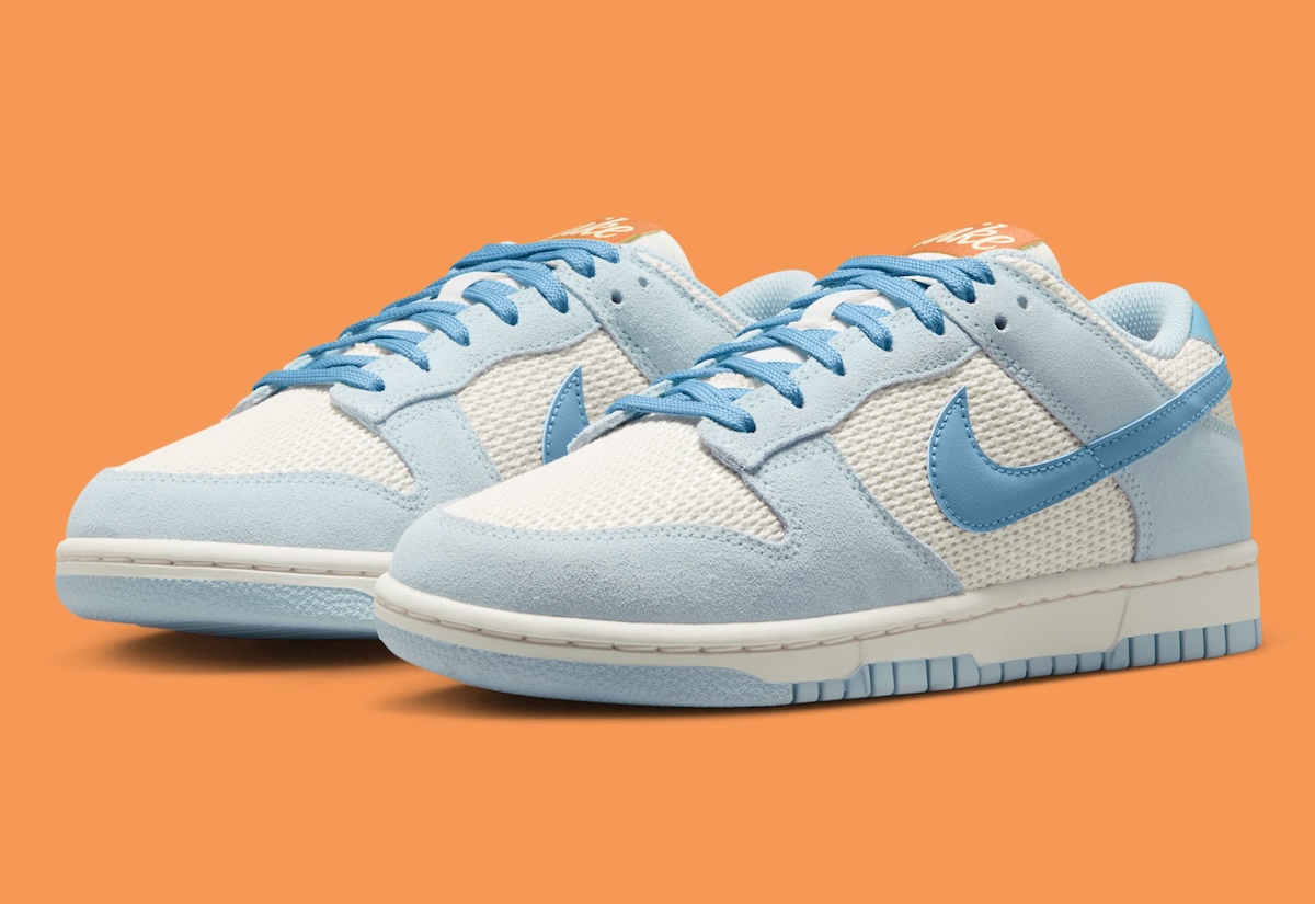Nike Dunk Low “Sail Hydrogen Blue” Delivers A Breezy Twist For Summer 2026